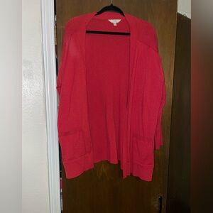 Red Cardigan - 2xl